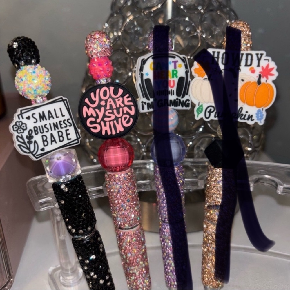 Handmade Rhinestone Beaded Pen *Pick 1*